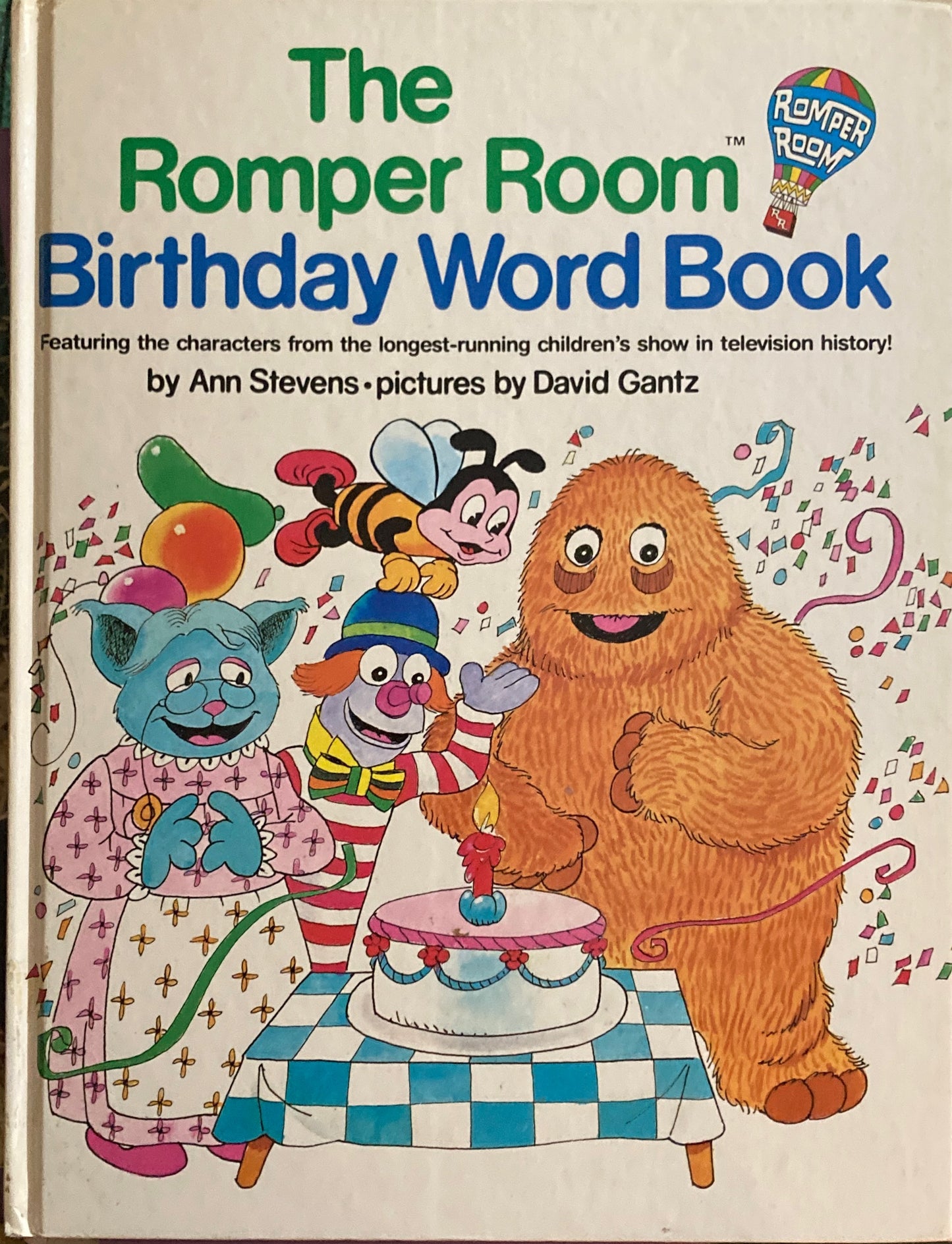 The Romper Room Birthday Word Book