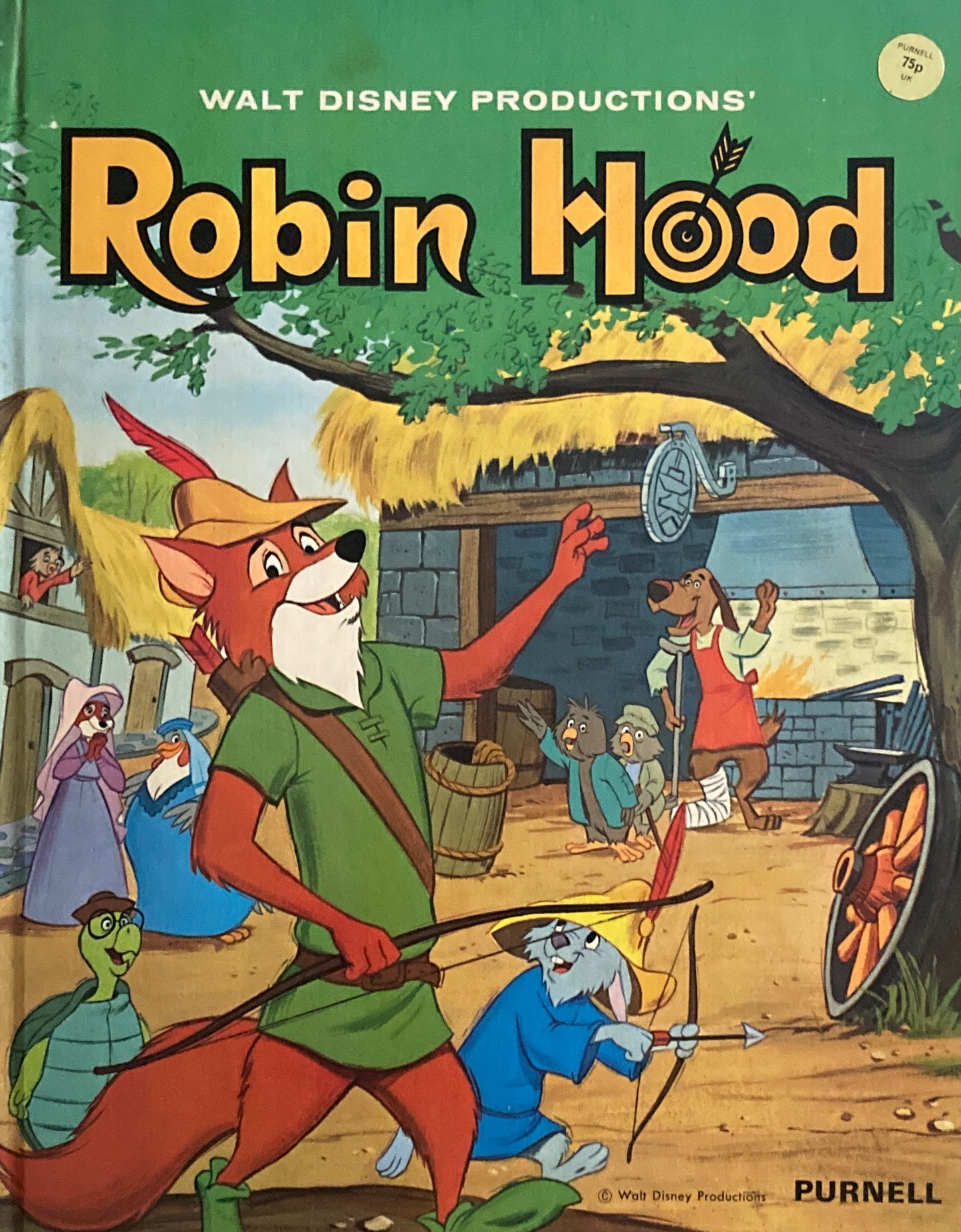 ROBIN HOOD　Walt Disney Productions'