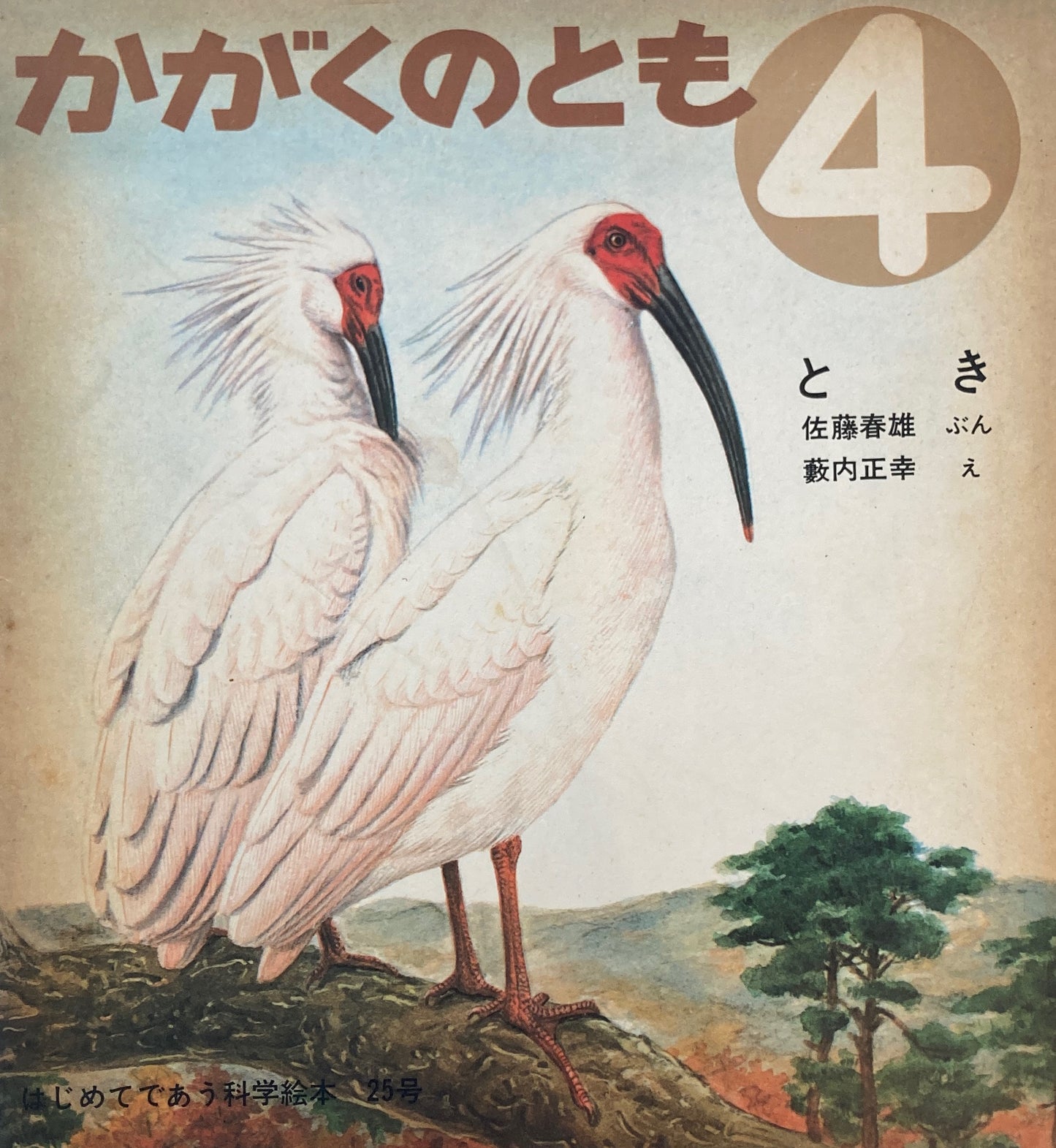 とき　藪内正幸　かがくのとも25号