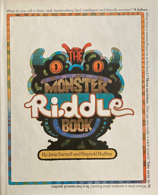 The Monster Riddle Book