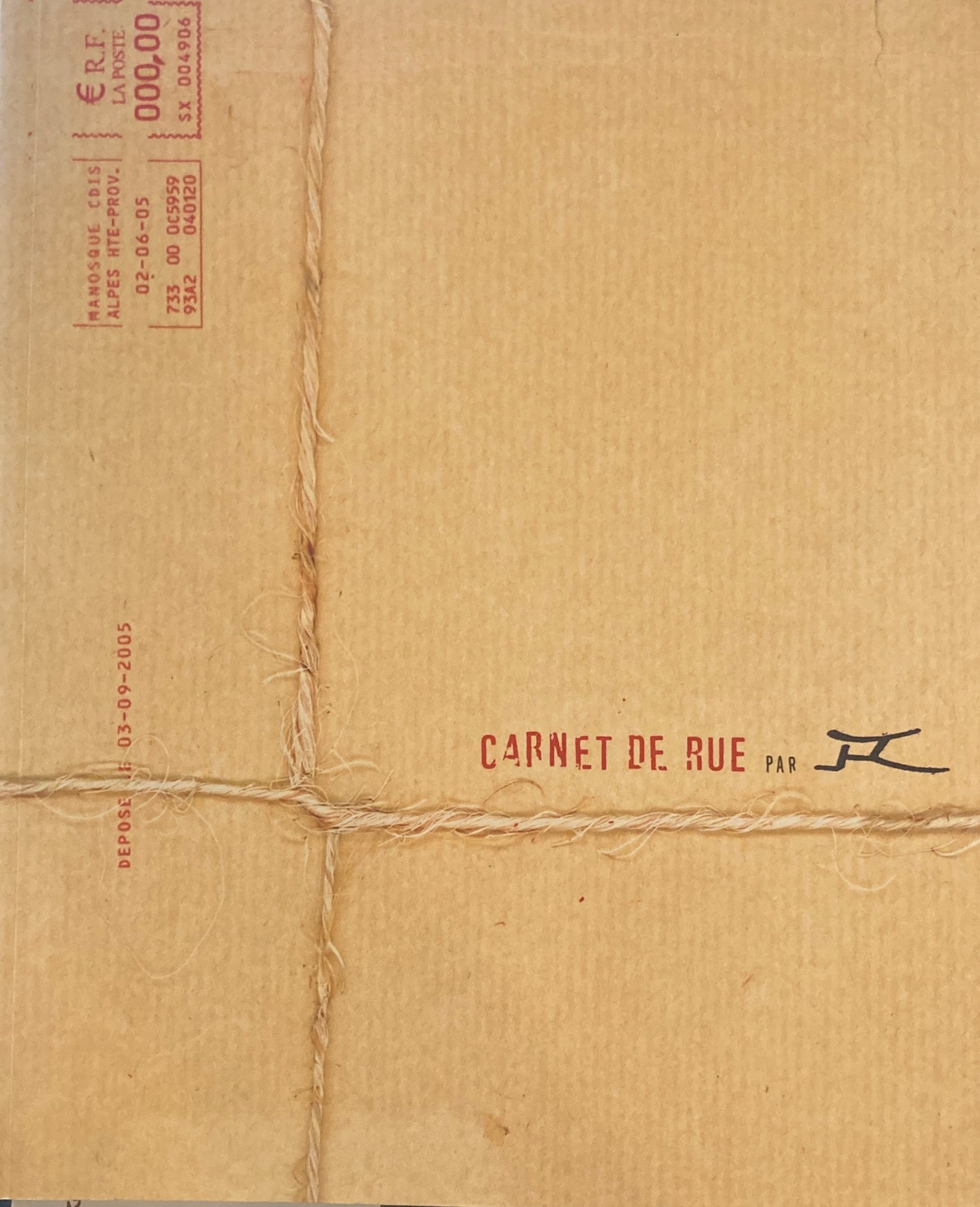 Carnet de rue JR