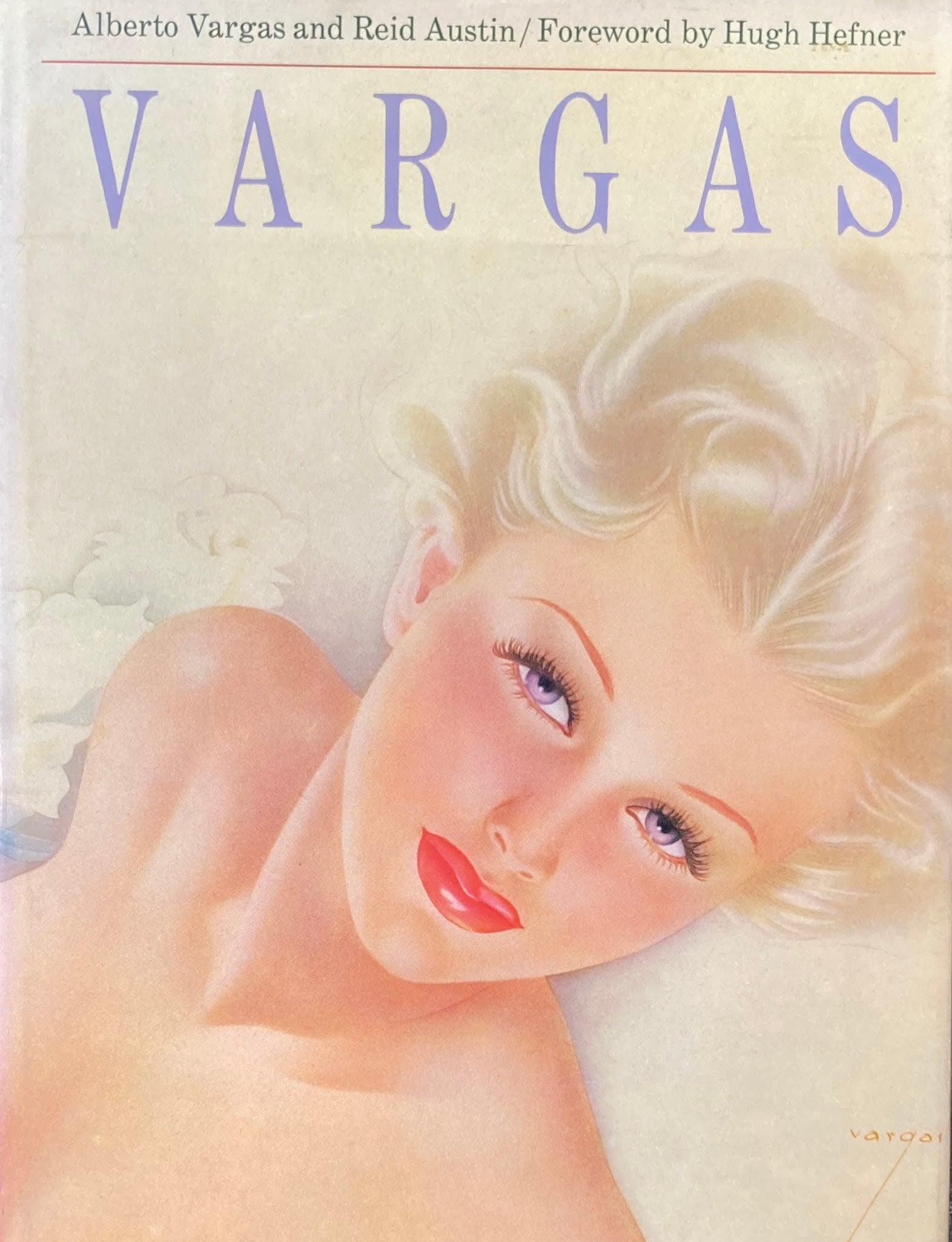 VARGAS Alberto Vargas and Reid Austin Hugh Hefner アルベルト