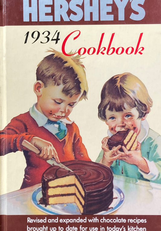 Hershey's 1934 Cookbook