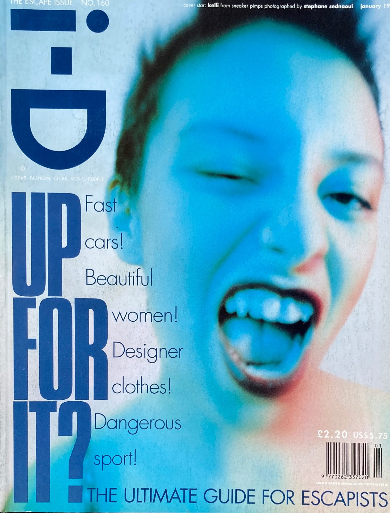 i-D magazine no.160 january 1997