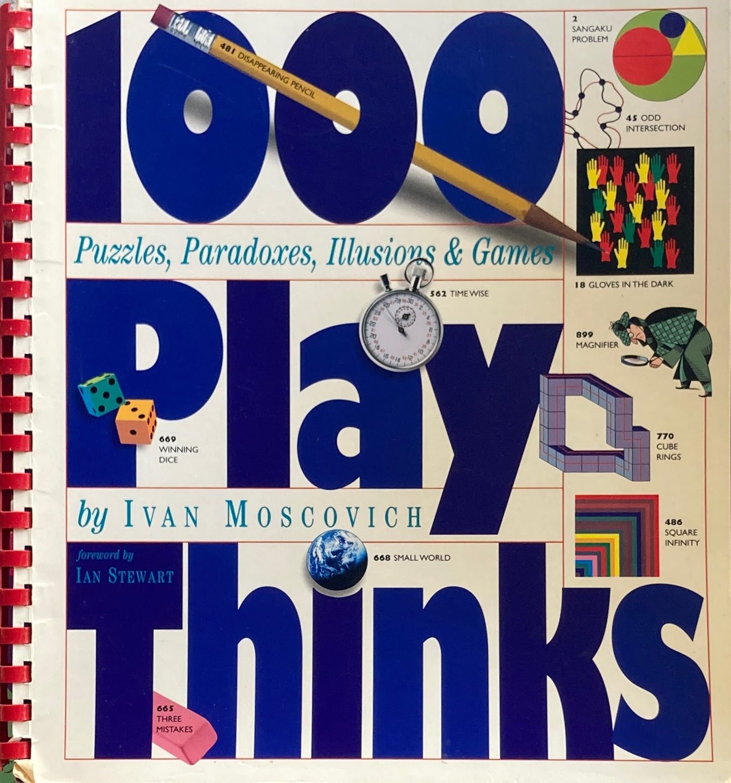 1000 Playthinks　Puzzles, Paradoxes, Illusions & Games　