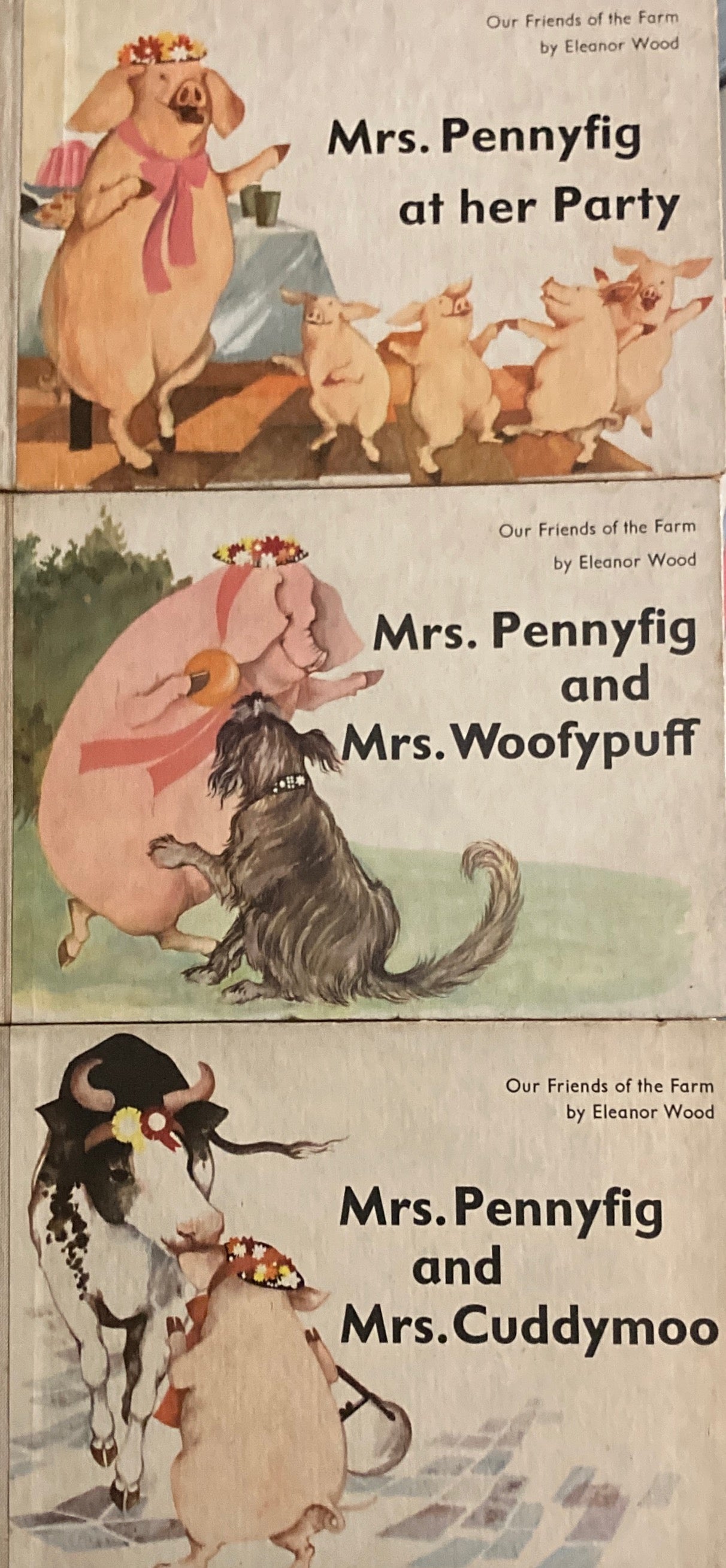 Mrs. Pennyfig　シリーズ　絵本5冊　A. Hatward　Eleanor Wood