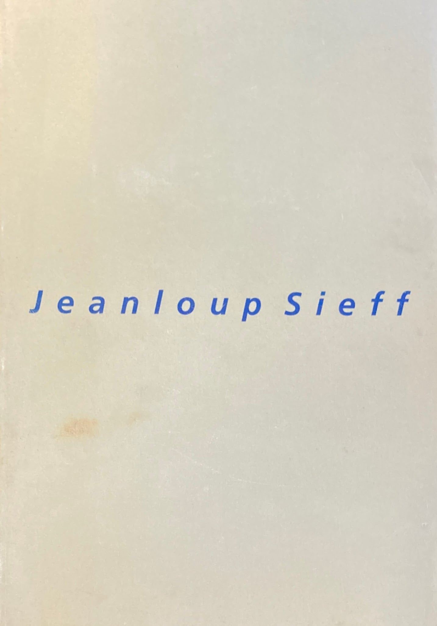 ジャンルー・シーフ写真展　小田急美術館　1999