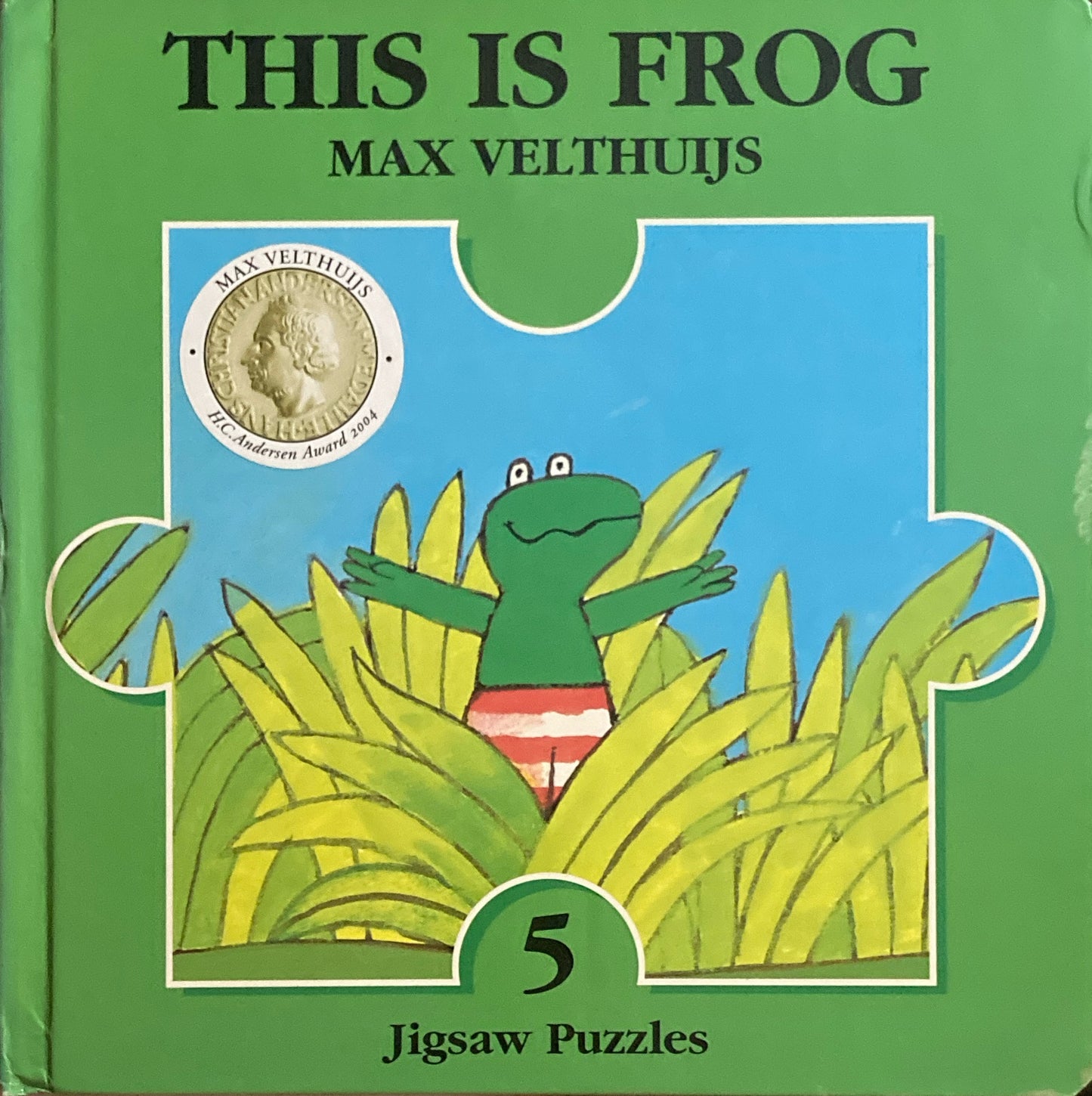 This is Frog　Max Velthuijs　マックス・ベルジュイス 5Jigsaw Pazzles