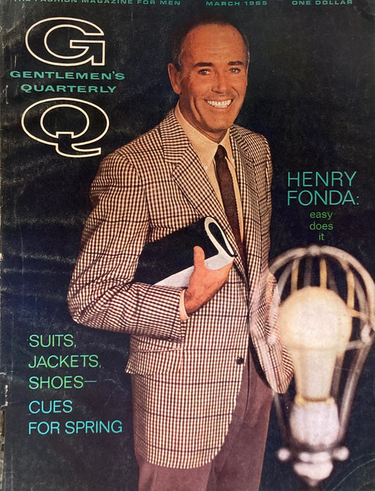 GQ　March　1965　Gentlemen's Quarterly