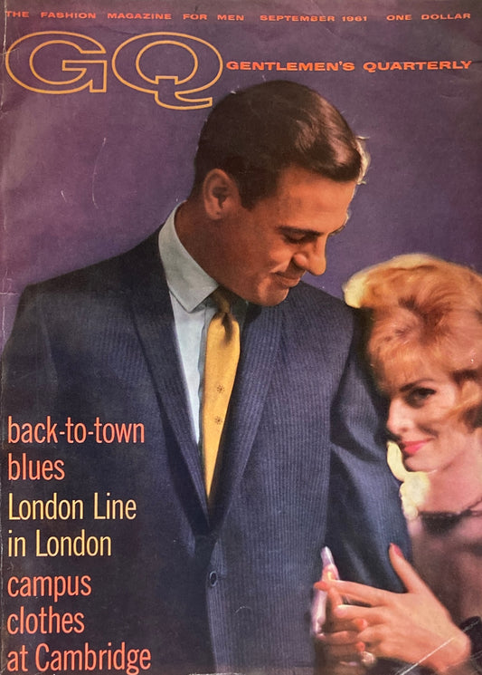 GQ　September　1961　Gentlemen's Quarterly