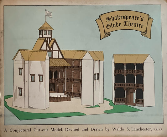 Shakespeare's Globe Theatre cut-out Model