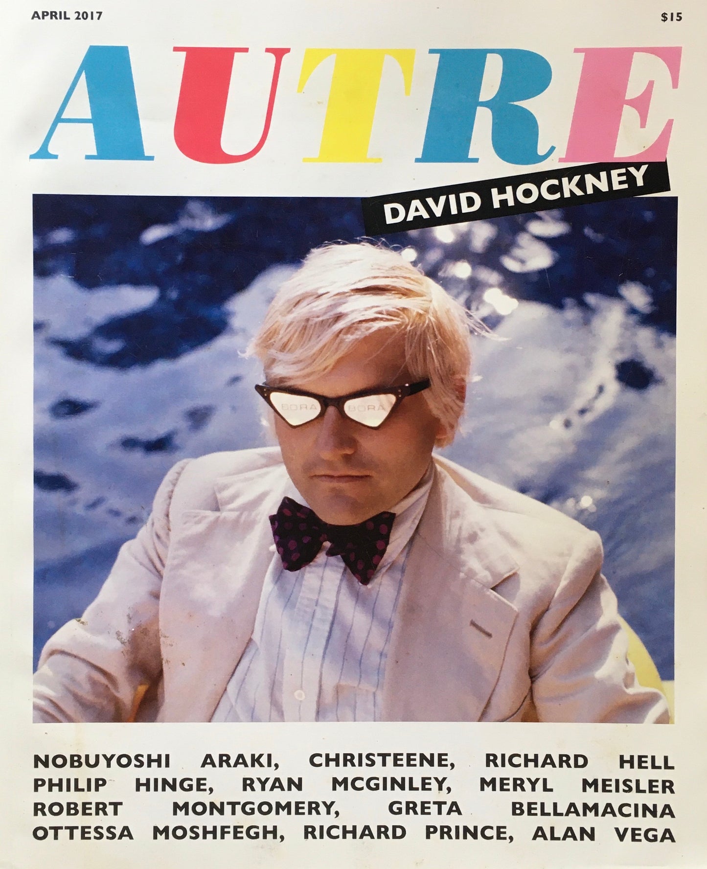 AUTRE　ISSUE1　DAVID HOCKNEY　APRIL 2017