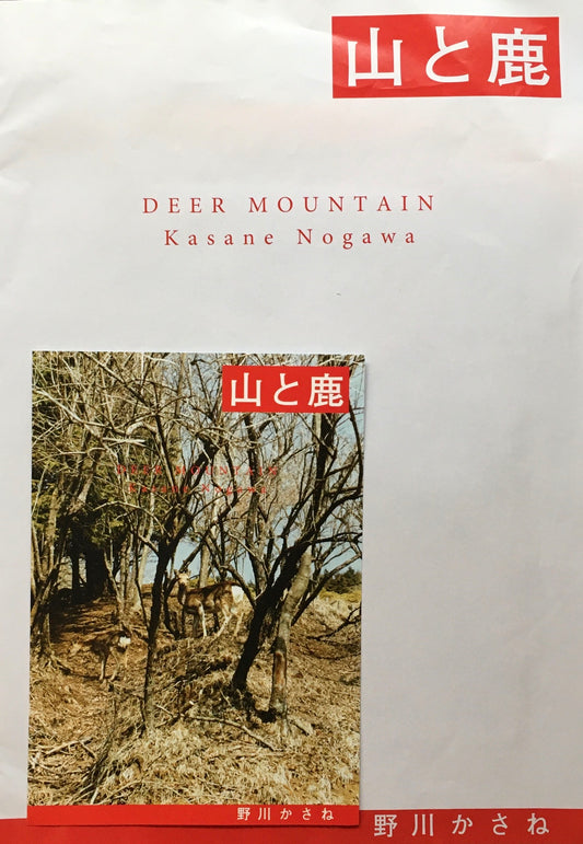 山と鹿　野川かさね写真集　2008年初版　限定1000部