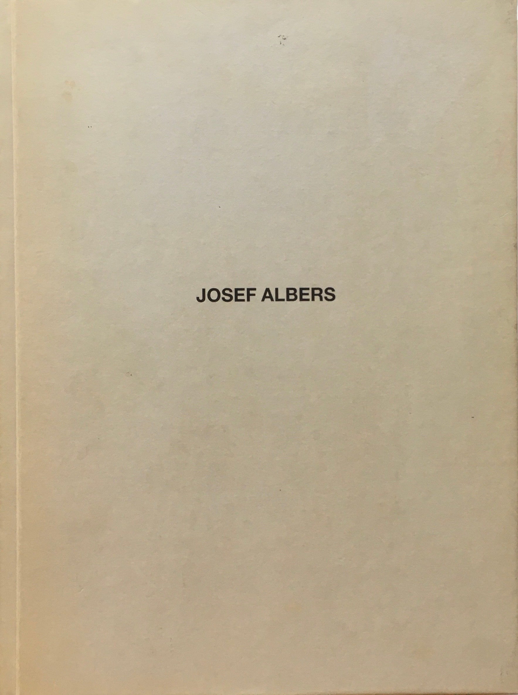JOSEF ALBERS　DISTEL-VERLAG