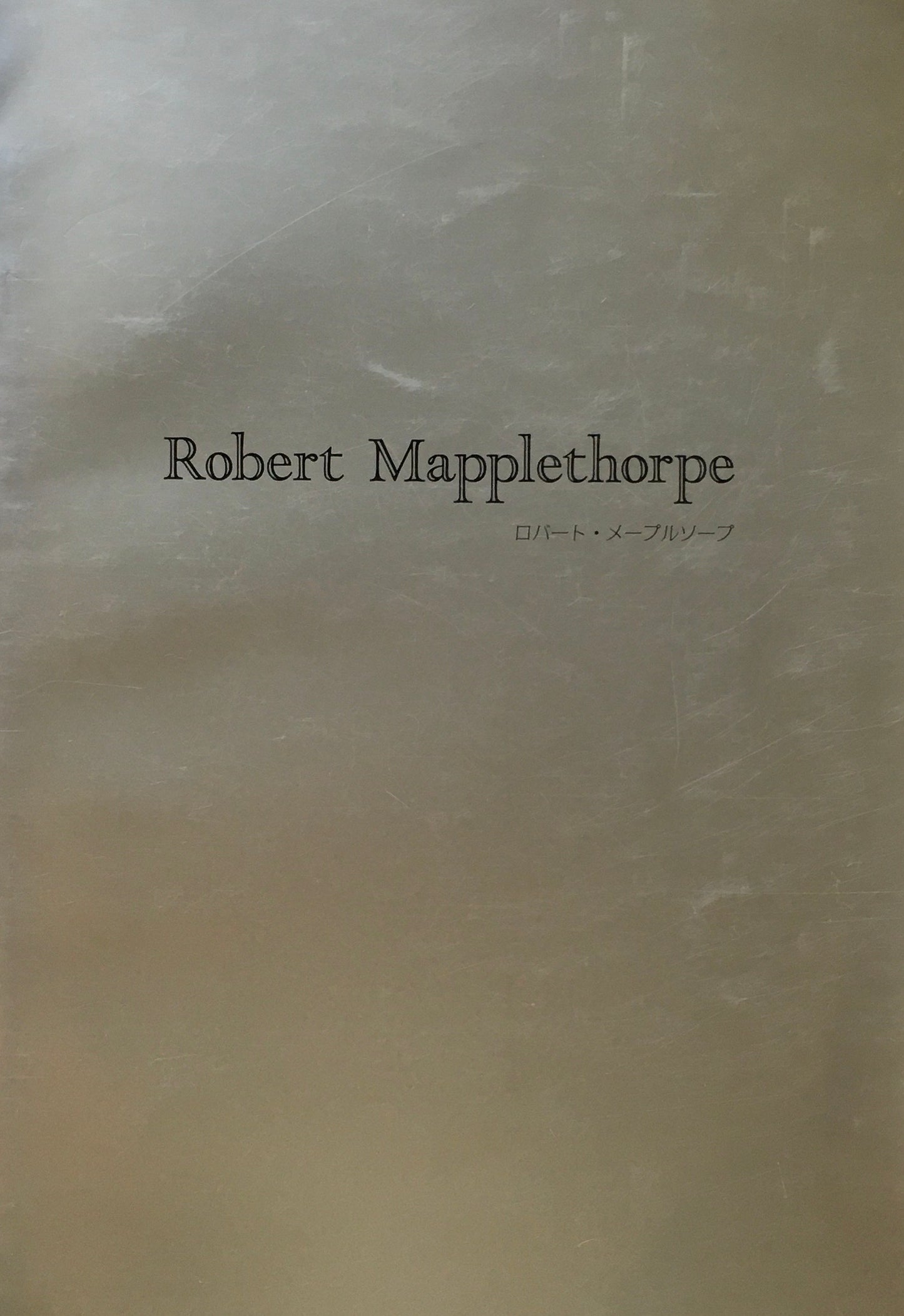 ロバート・メイプルソープ　Robert Mapplethorpe　ギャラリーハイベル