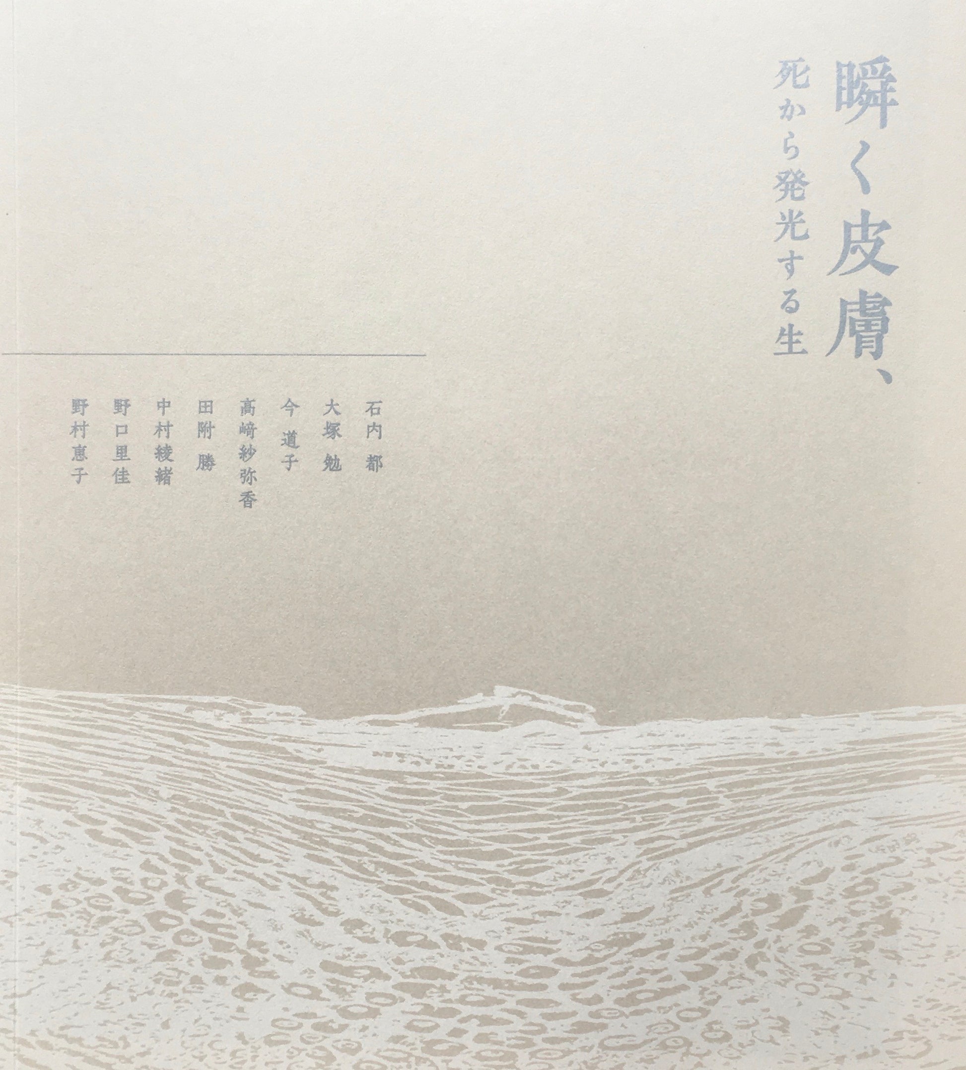 瞬く皮膚、死から発生する生　足利市立美術館　2020