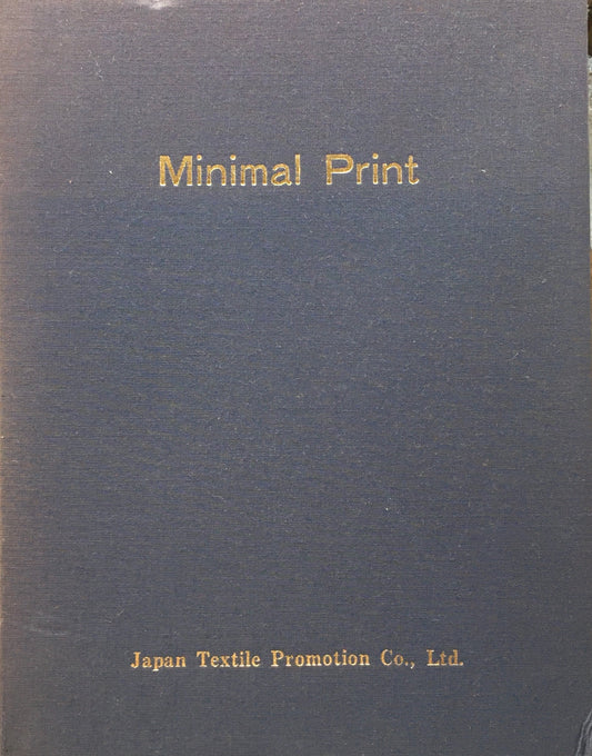 ミニマルプリント　(株)日本繊維振興会　テキスタイルサンプルブック