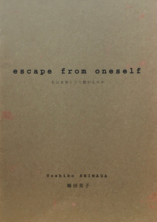 escape from oneself　嶋田美子展　じえいたいのおんな