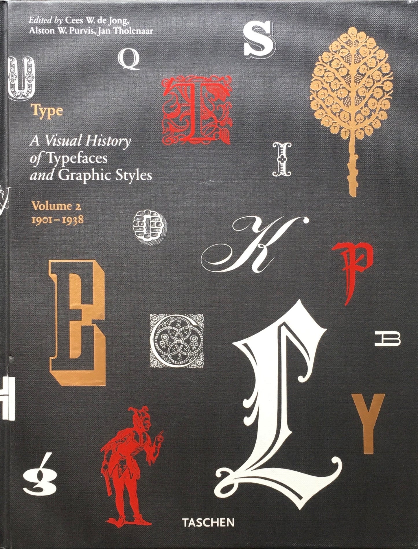 Type　a visual history of typefaces and graphic styles　Volume1,2　2冊セット