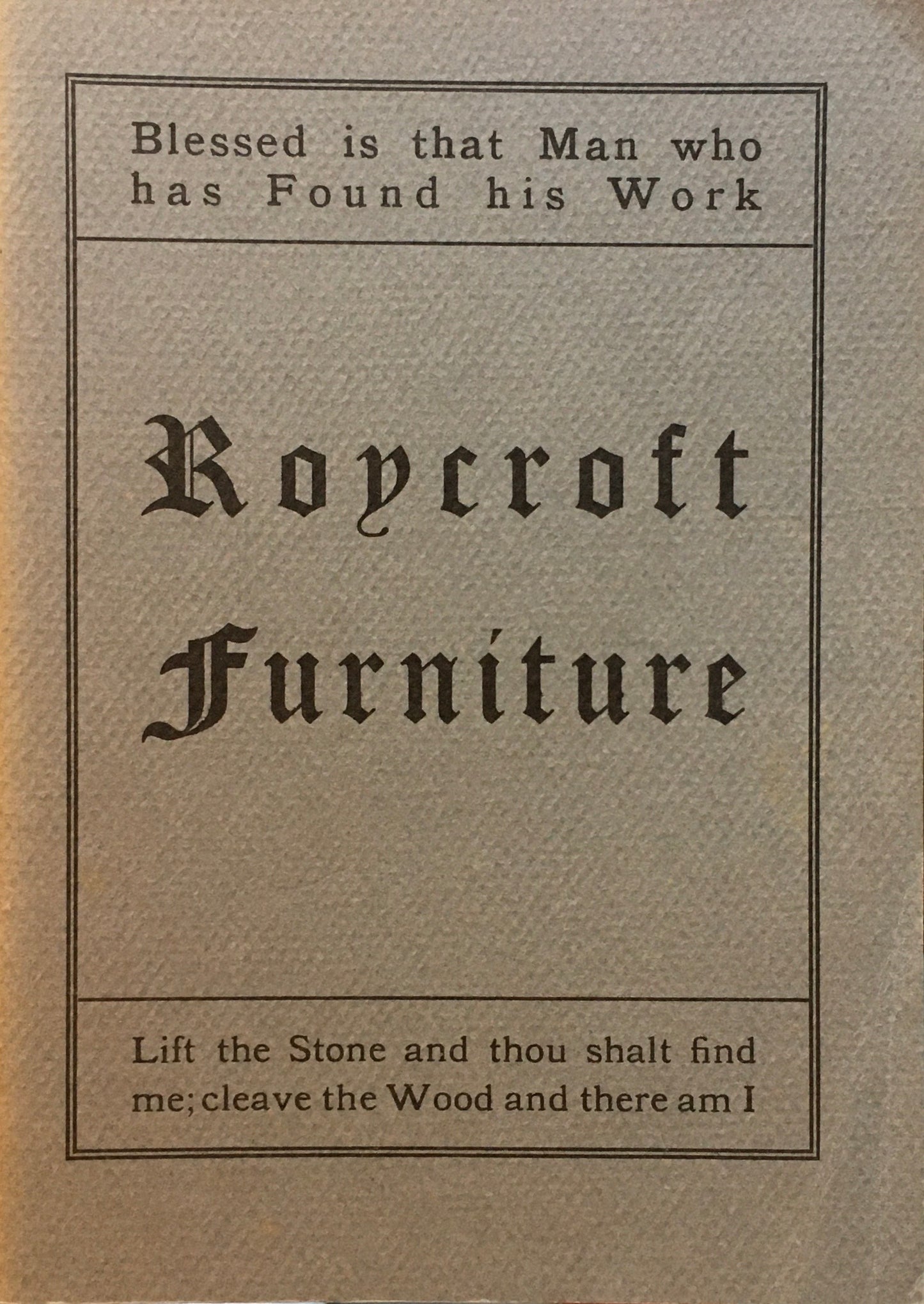 Roycroft Furniture