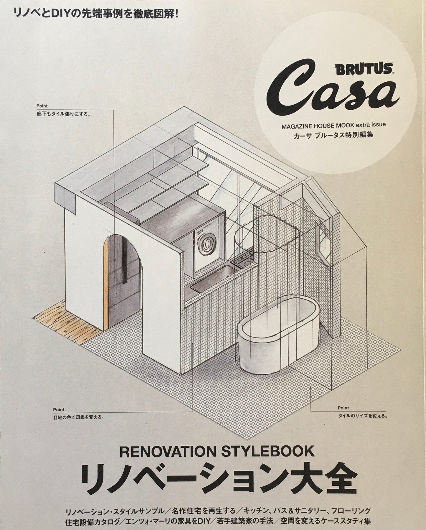 Casa BRUTUS　カーサブルータス特別編集　リノベーション大全