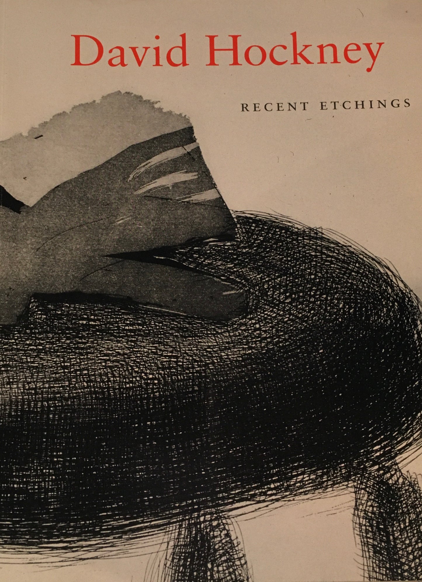 David Hockney　Recent Etchings　デイヴィッド・ホックニー