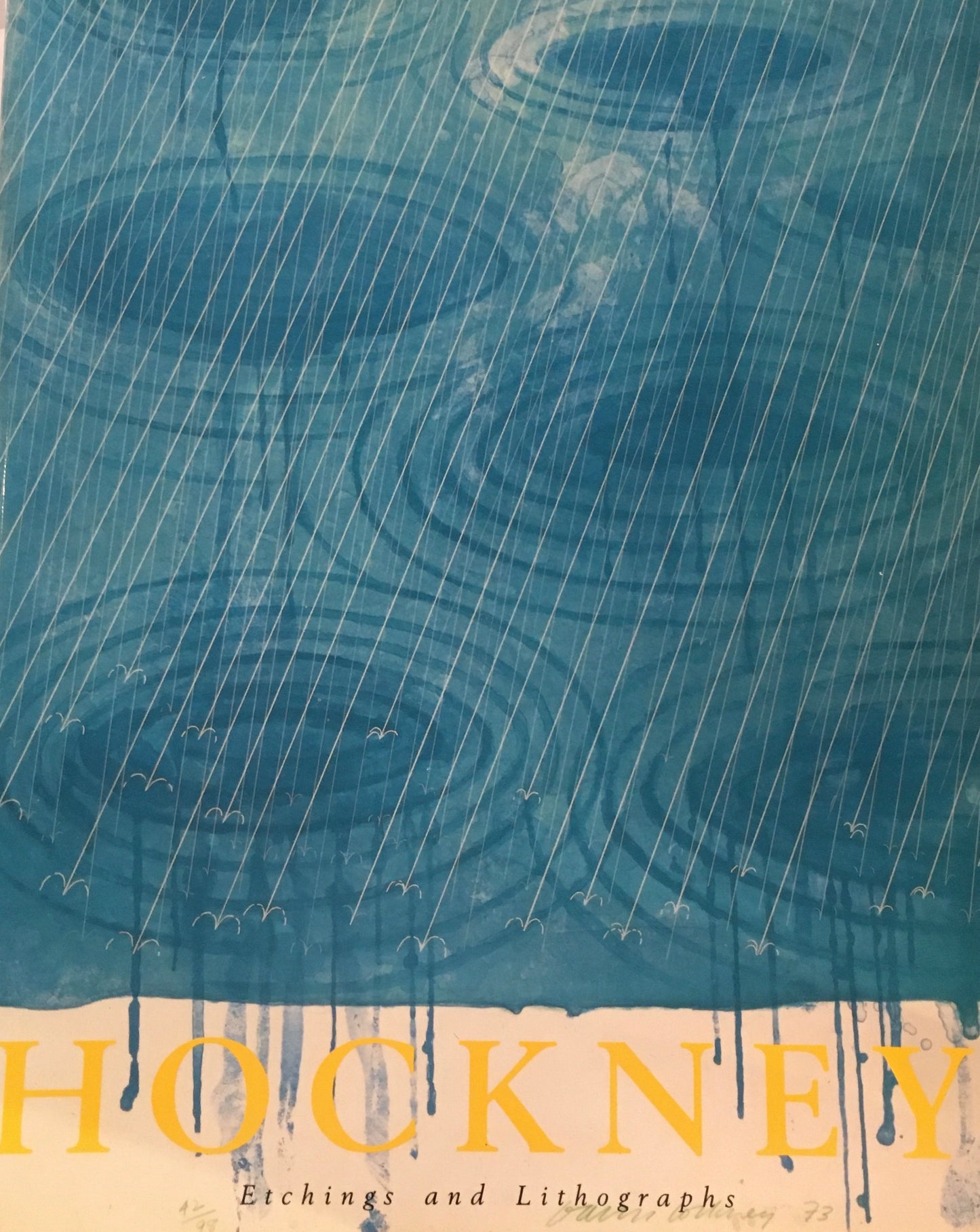 DAVID HOCKNEY　Etchings and Lithographs　デイヴィッド・ホックニー