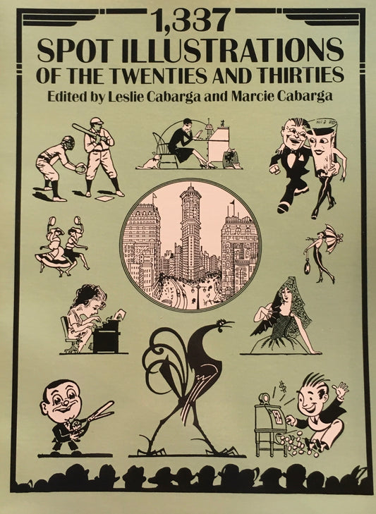 1,337 Spot Illustrations of the Twenties and Thirties Dover