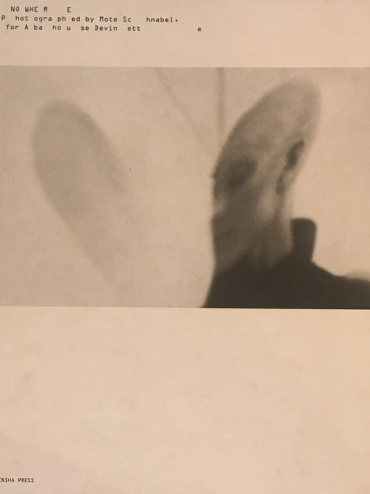 No Where abahouse devinette　モート・シュナーベル写真集