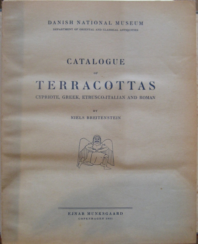 NIELS BREITENSTEIN：　CATALOGUE　OF　TERRACOTTAS 　ニールズ・ブリテンスタイン