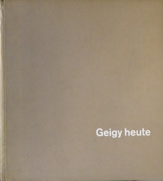 Geigy heute 1958 designed by Karl Gerstner