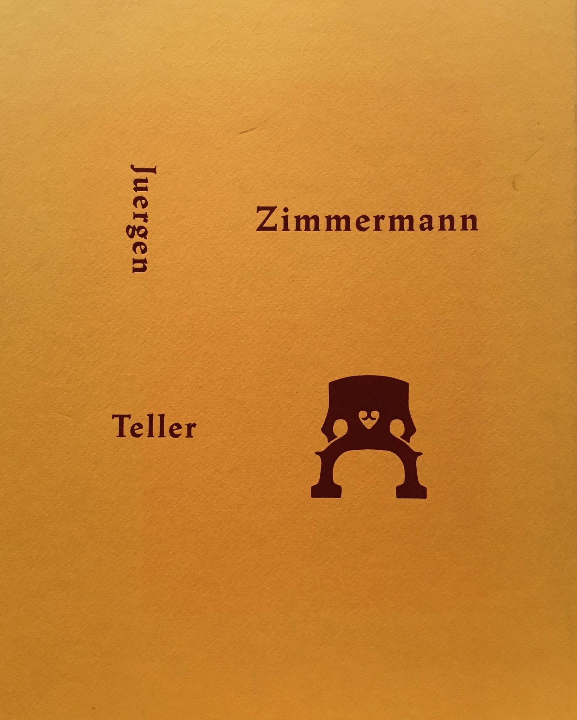 Zimmermann　Juergen Teller　ユルゲン・テラー写真集