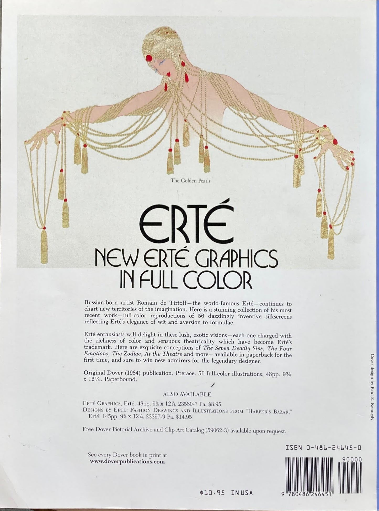 Erté New Erté Graphics in Full Color Dover