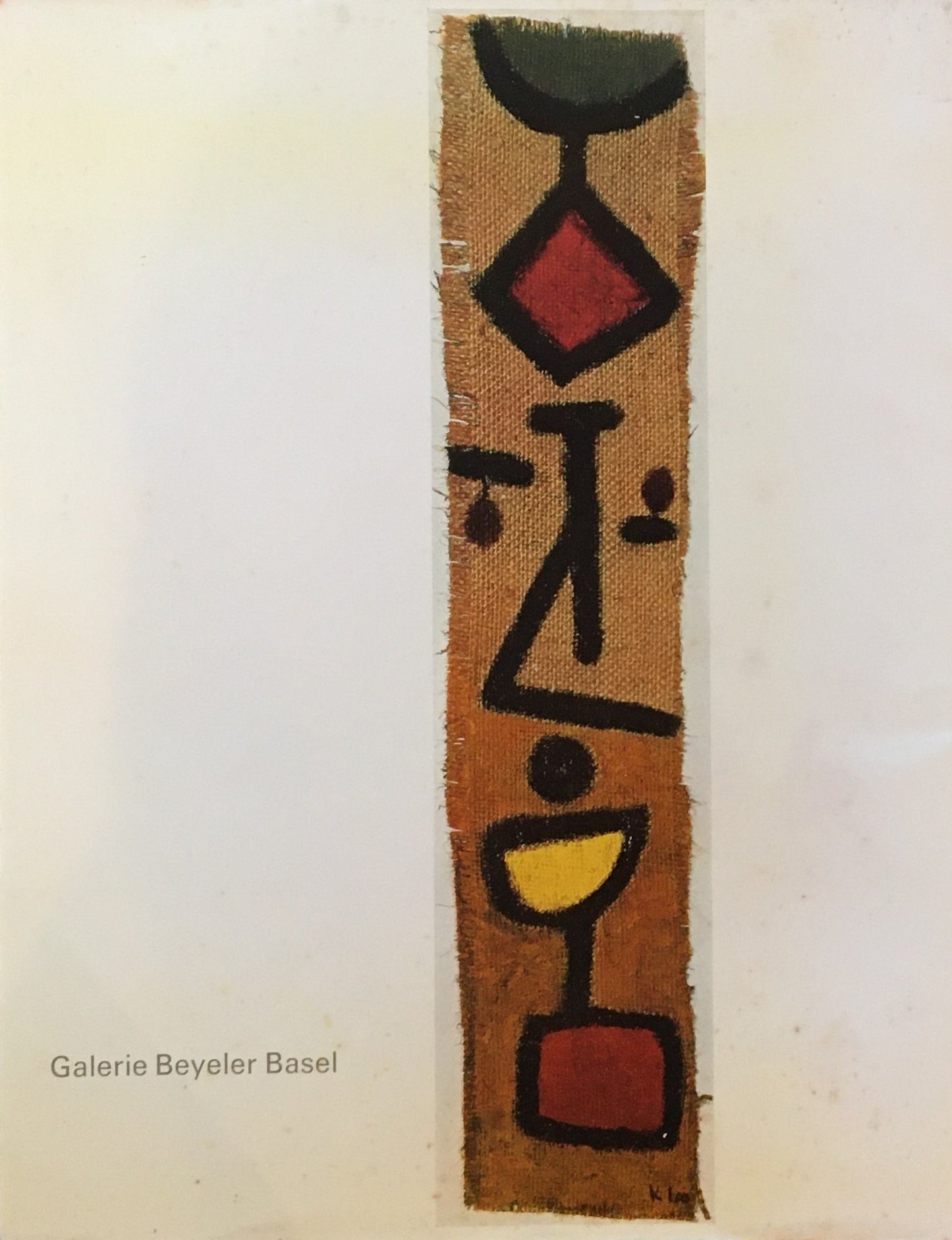 Paul Klee The Later Work Galerie Beyeler Basel