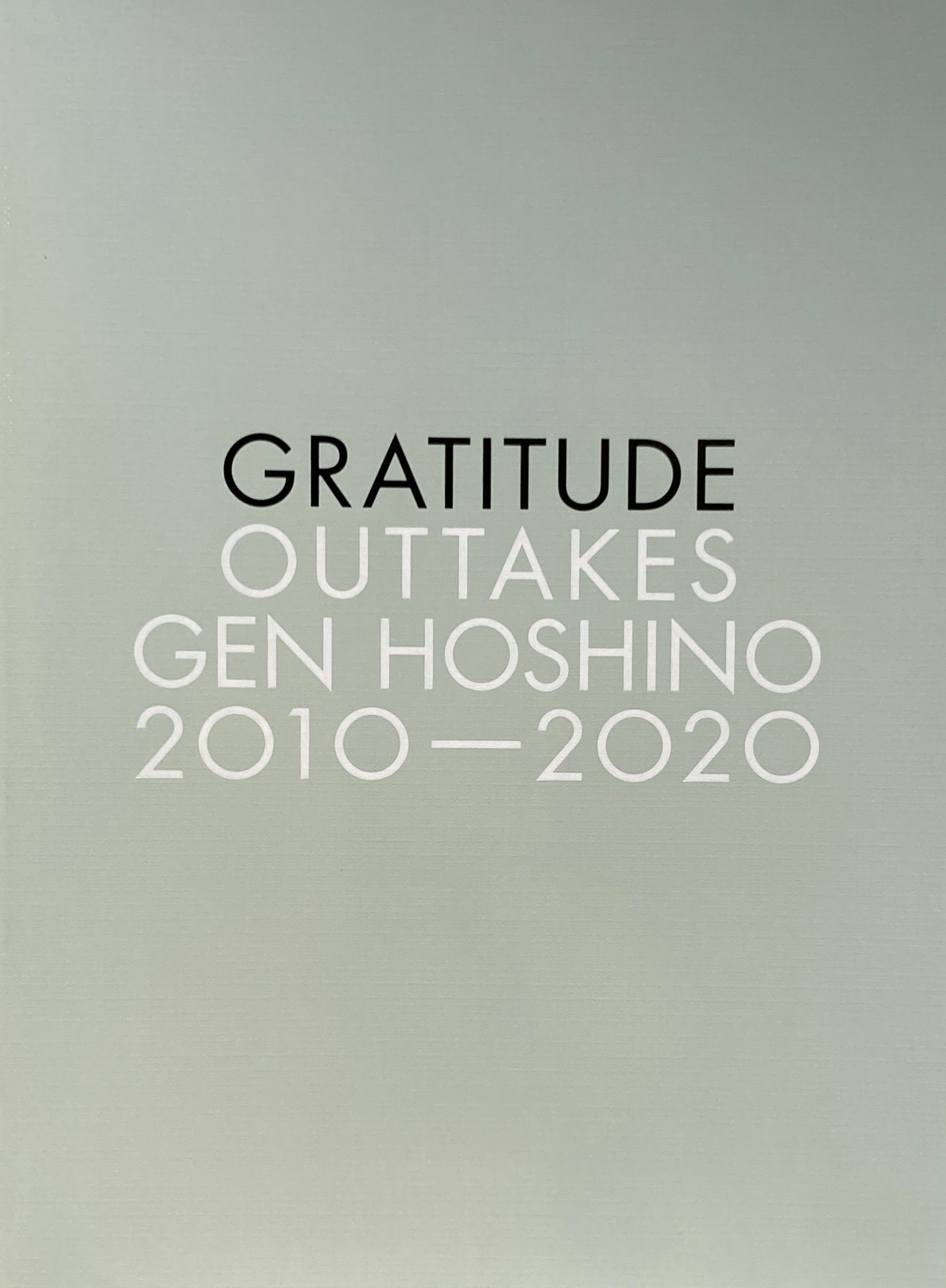 YELLOW MAGAZINE #５　GEN HOSHINO　2020‐2021　星野源