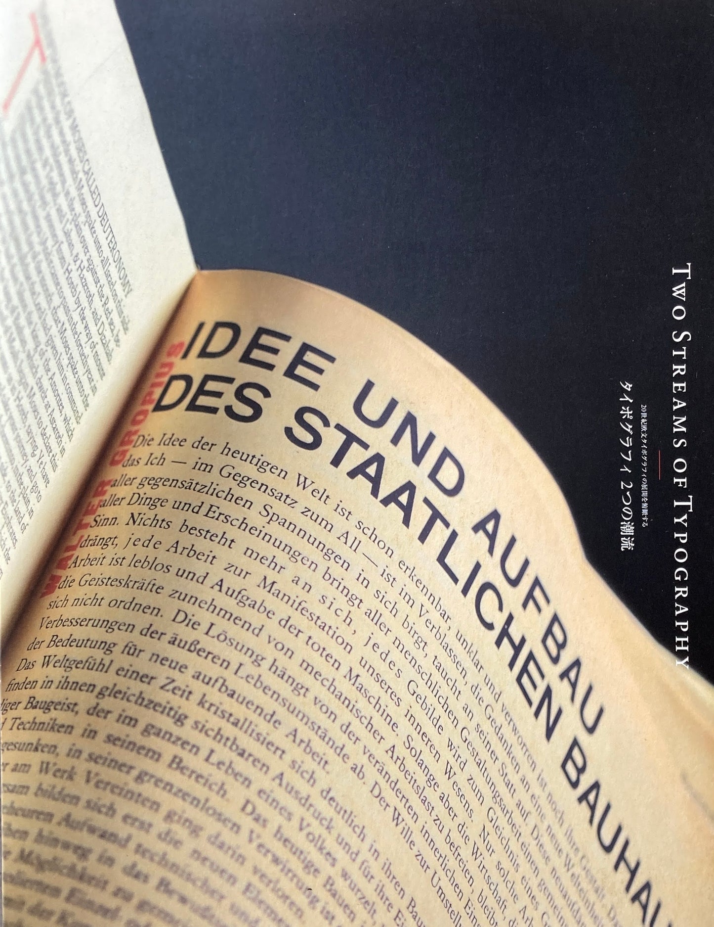 タイポグラフィ　2つの潮流　20世紀欧文タイポグラフィの展開を俯瞰する