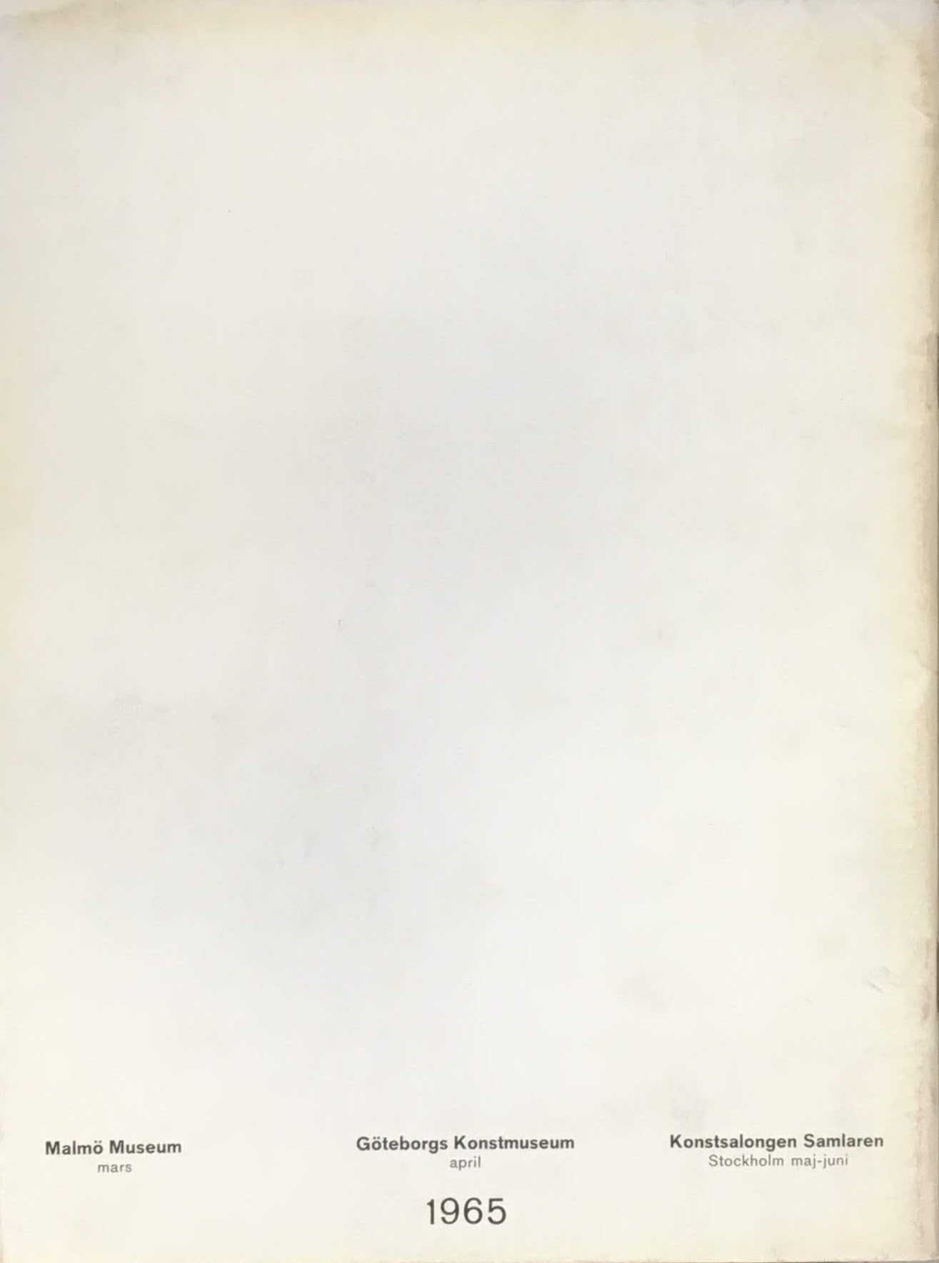 Paul Klee malningar-teckningar 1965