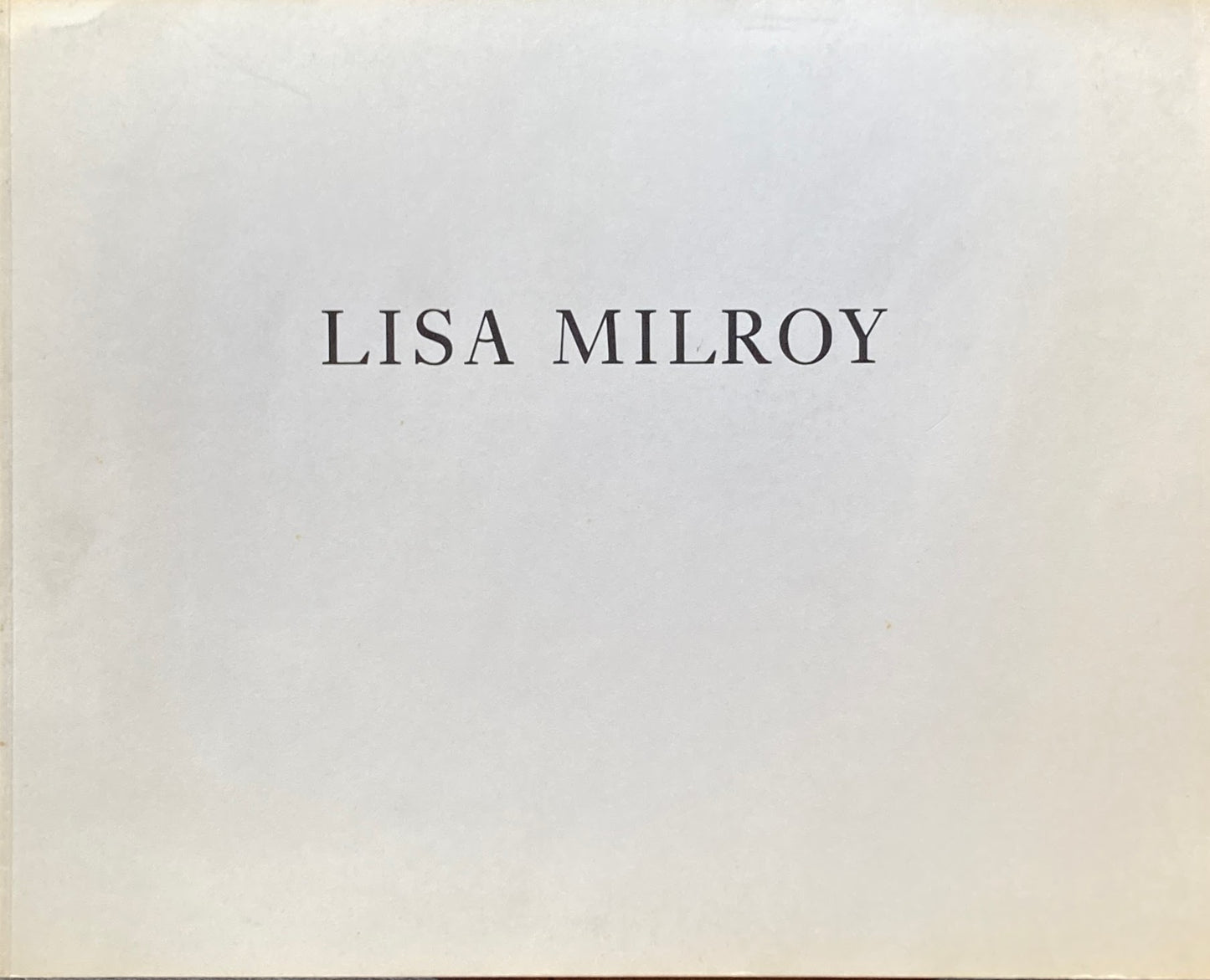 LISA MILROY　NICOLA JACOBS GALLERY