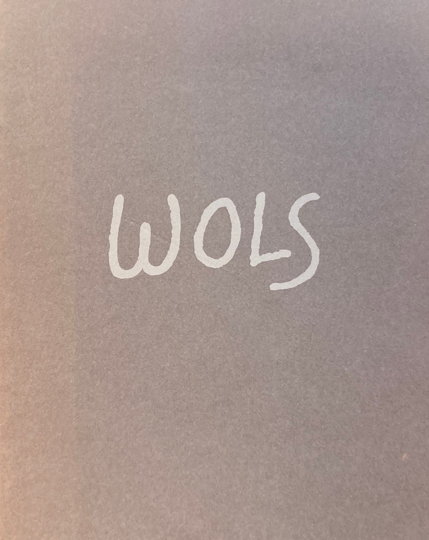WOLS　1913‐1951　ヴォルス展　1997