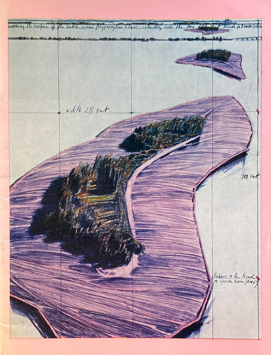 Christo Surrounded Islands クリスト　JUDA ROWAN GALLERY 1981