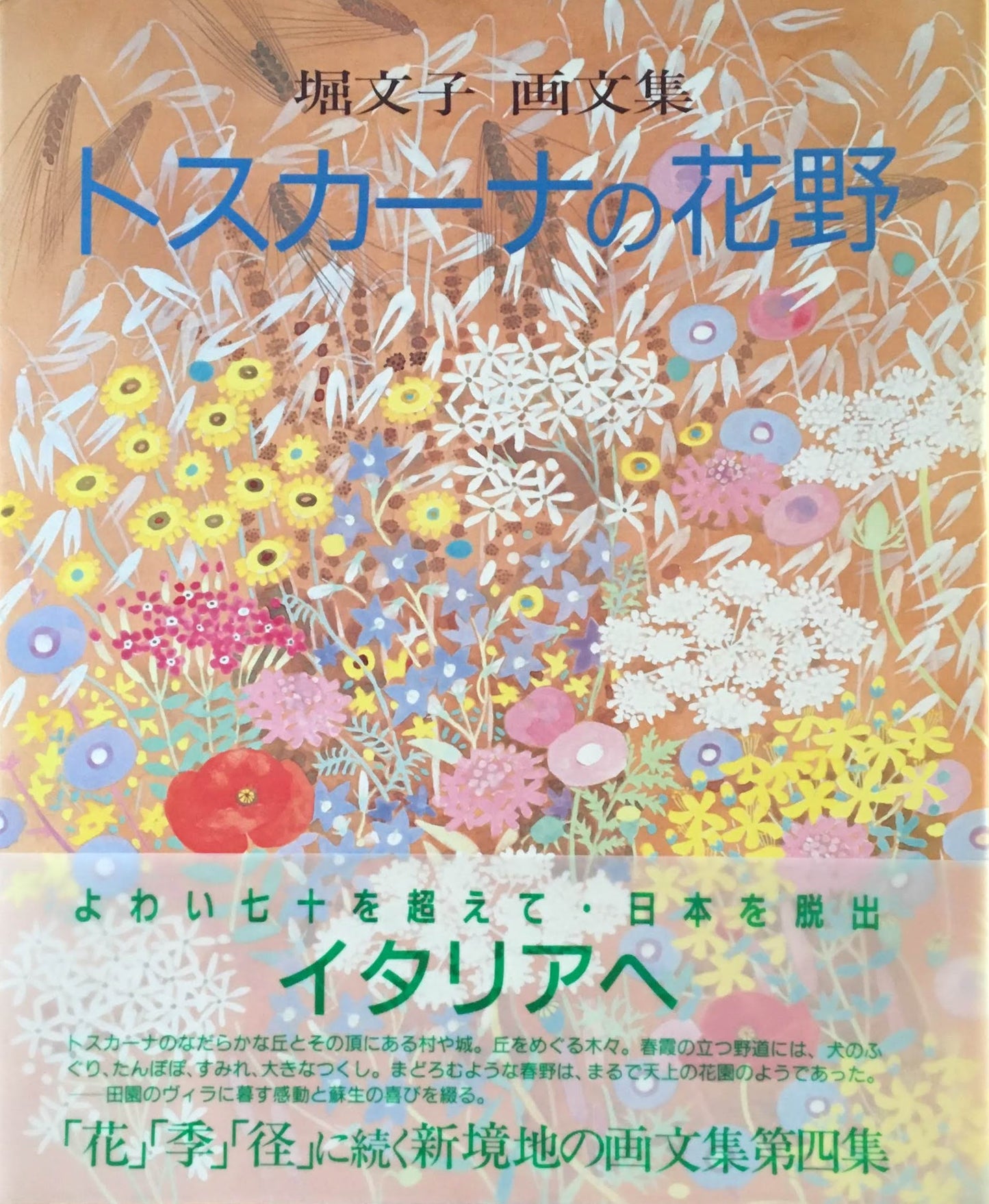 トスカーナの花野　堀文子　画文集