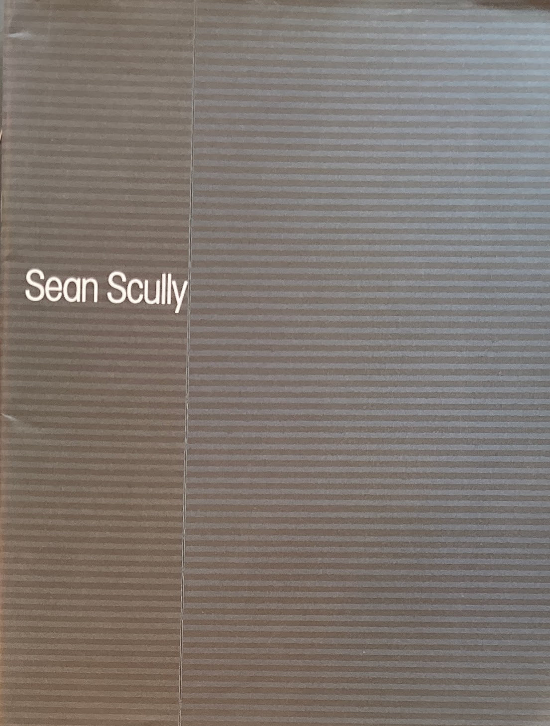 Sean Scully　フジテレビギャラリー　プライスリスト付