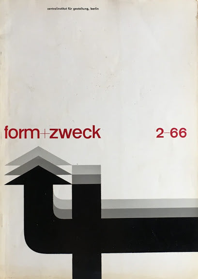 Form und Zweck 2/66 Zentralinstitut für Gestaltung,berlin
