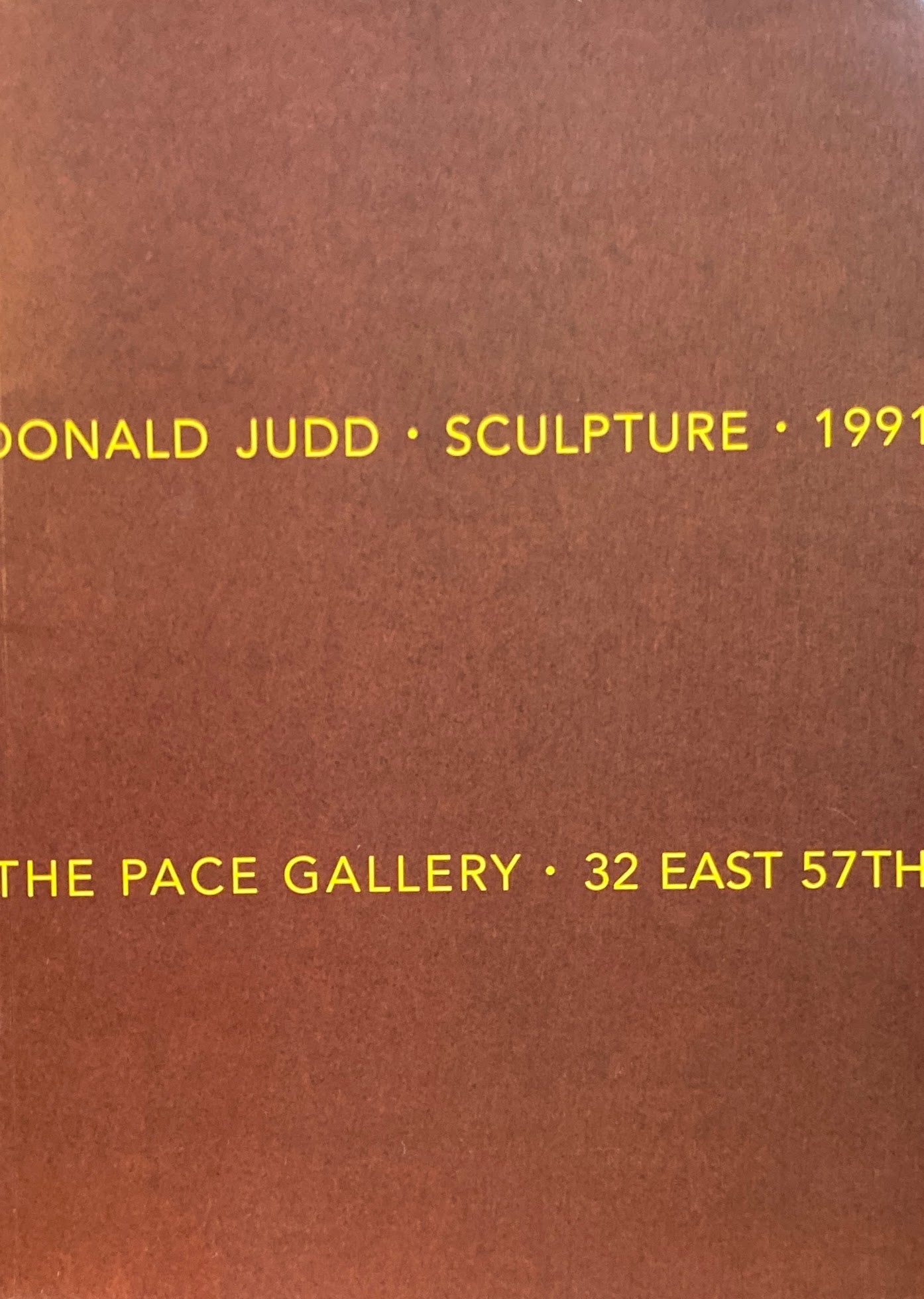 ドナルド・ジャッド Donald Judd – smokebooks shop