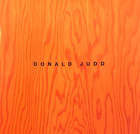 Donald Judd　Sculpture  Pace Gallery　ドナルド・ジャッド 1994