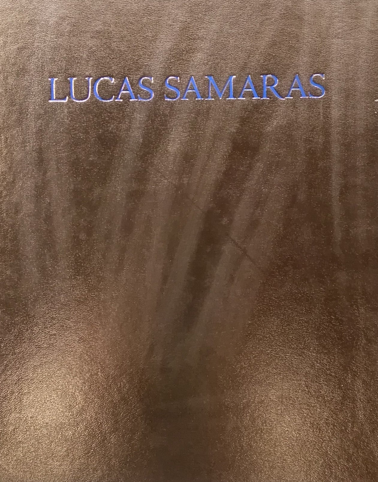 LUCAS SAMARAS　Sketches,Drawings,Doodles,and Plans　ルーカス・サマラス