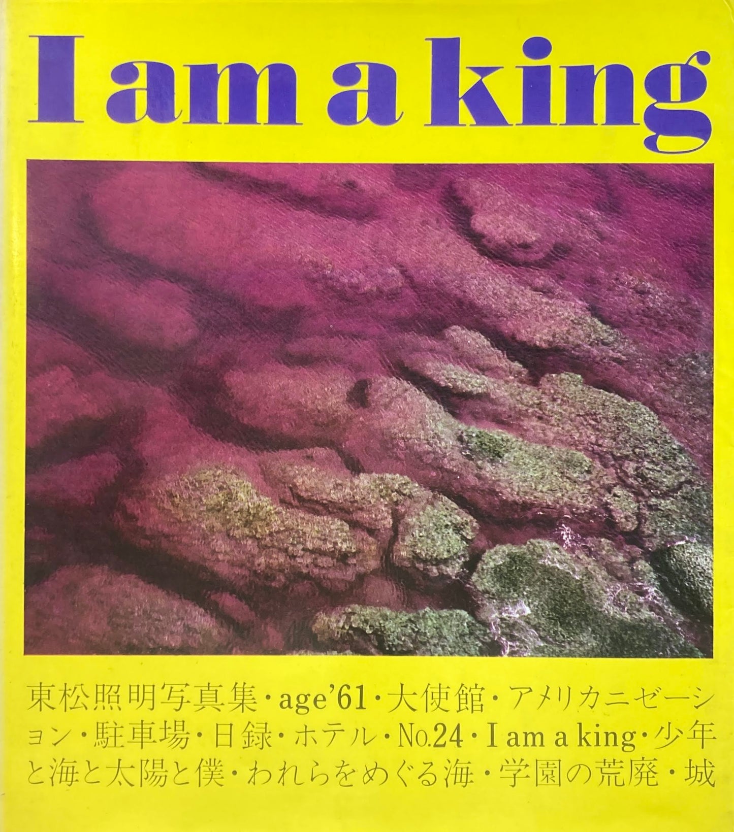I am a king 東松照明写真集