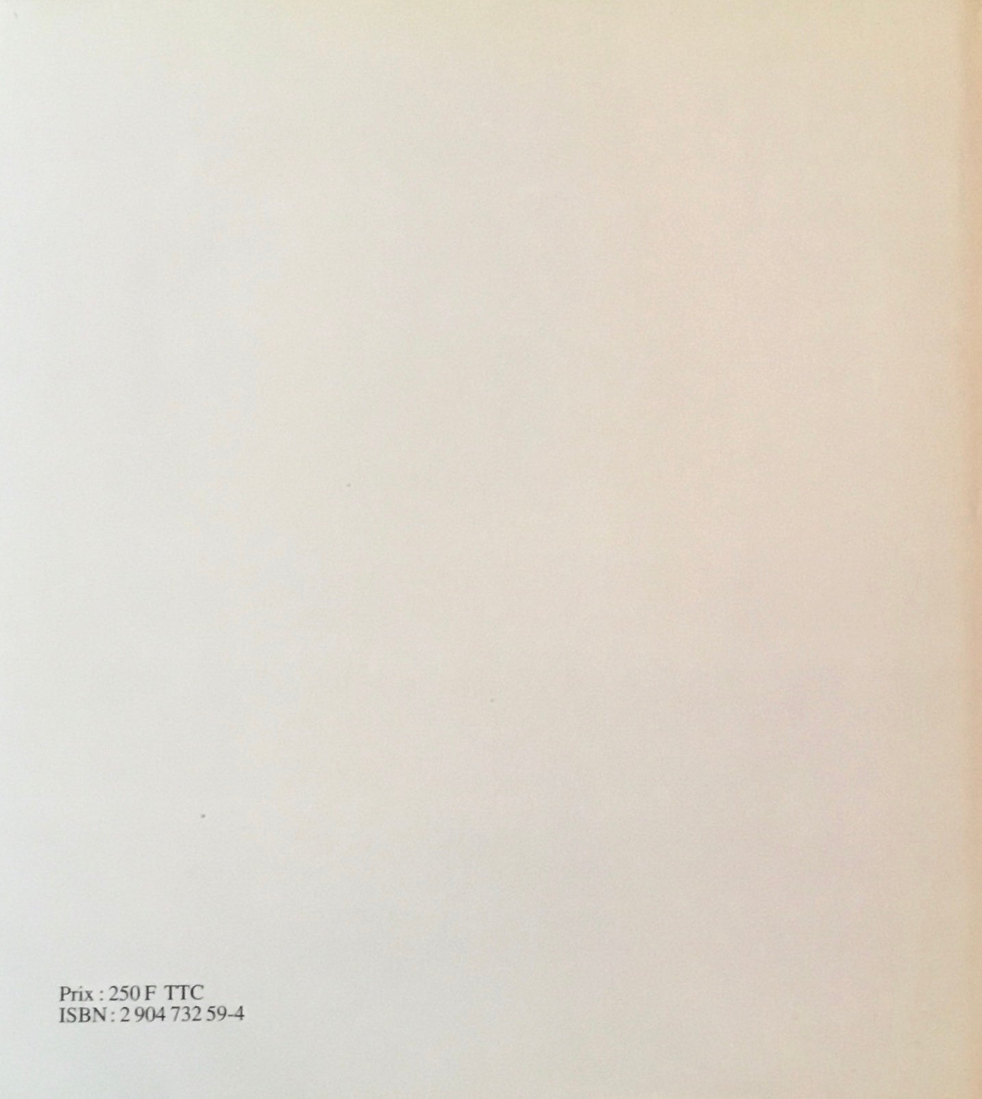 TONI CATANY　Photographies,1976-1993