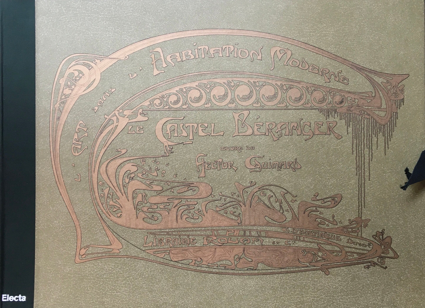 カステル・ベランジェ　エクトール・ギマール　Castel Béranger　Hector Guimard　日本版