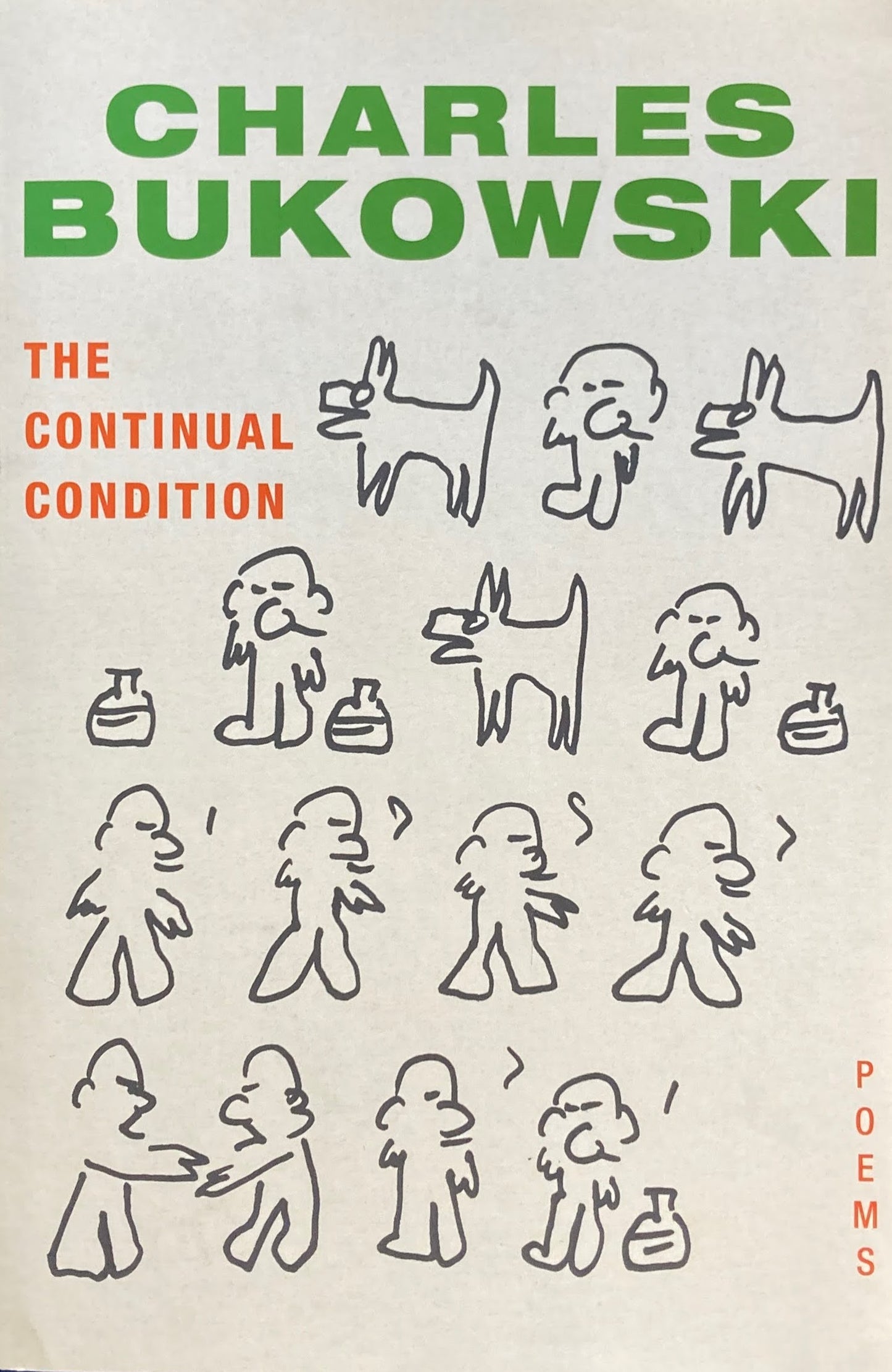 The Continual Condition　Poems 　Charles Bukowski 　チャールズ・ブコウスキー